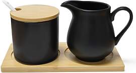 Yunlaishaocer Milch und Zucker Set Keramik mit