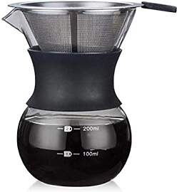 YunNasi Pour Over Kaffeebereiter Hand Kaffee