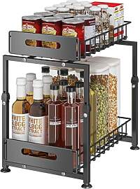 YunNasi Unterschrank Organizer küchenschrank mit