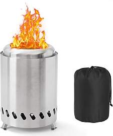 Yuragim Feuerschale Rauchfreie, Mini Feuertonne