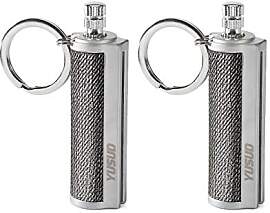 YUSUD 2 Pack Permanent Match Infinity Feuerzeug