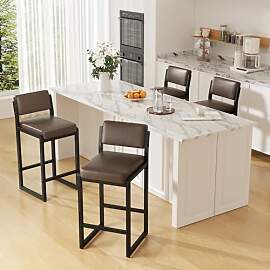 YUUIJOAA Bar Hocker 4er Set,Barhocker mit