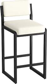 YUUIJOAA Bar Hocker, Barstuhl mit Lehne, 92CM