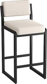YUUIJOAA Bar Hocker, Barstuhl mit Lehne, 92CM