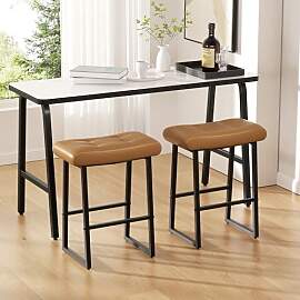 YUUIJOAA Barhocker 2er Set,61cm Hocker