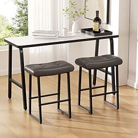 YUUIJOAA Barhocker 2er Set,61cm Hocker