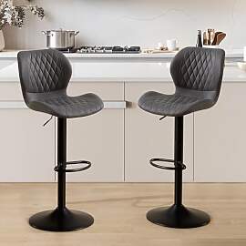 YUUIJOAA Barhocker,Bar Stühle mit Lehne,