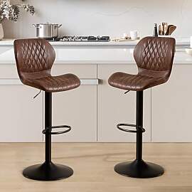 YUUIJOAA Barhocker,Bar Stühle mit Lehne,