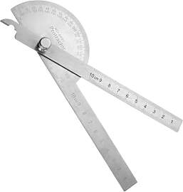 YUXIANLB Profi Winkelmesser Edelstahl Präzisions