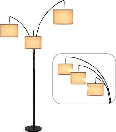 YU YUSING Stehlampe Wohnzimmer, 200cm Bogenlampe
