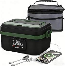 YUZINO Elektrische Lunchbox Erwachsene, 1L