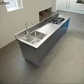 YXY Integrierter Schrank aus Edelstahl für