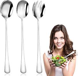 YYHCC Salatbesteck Edelstahl,Salatbesteck