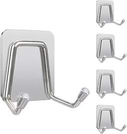 Yzalen 5PCS Haken Selbstklebend Handtuchhaken,