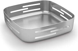 Zack Brotkorb Panore, Edelstahl, Metall,
