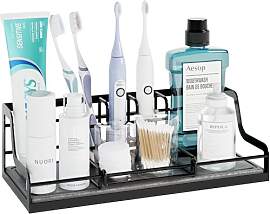 Zahnbürstenhalter für Badezimmer Organizer, 6