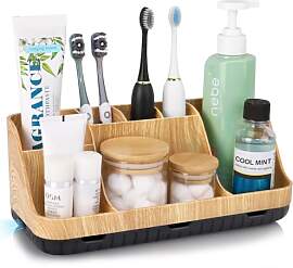 Zahnbürstenhalter für Badezimmer Organizer,