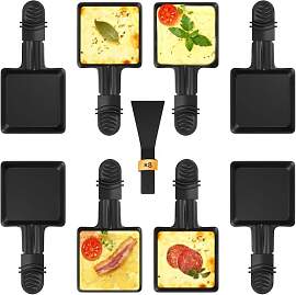 Zalava 8er Set Raclette Pfännchen