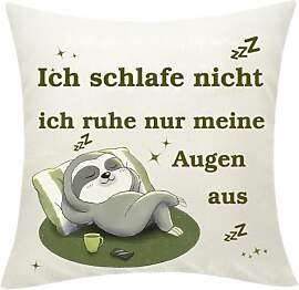 Zalingo Dekorativer Kissenbezug 45 x 45 cm,