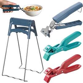 Zange für Heißluftfritteuse, 4-teiliges Set mit