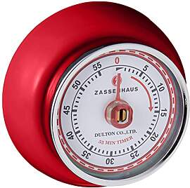 Zassenhaus Küchentimer SPEED , Rot , Ø 7 cm x 3