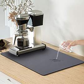 Zawaer Kaffeemaschine Abtropfmatte,