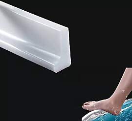 Zayejod 1M Schwallschutzleiste Dusche
