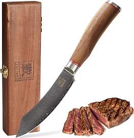 zayiko Kurumi Damastmesser Exklusives Steakmesser