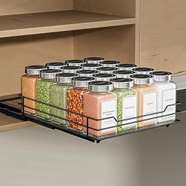 ZDDLOINP Ausziehbares Gewürzregal Für Schrank,