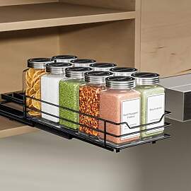 ZDDLOINP Ausziehbares Gewürzregal Für Schrank,