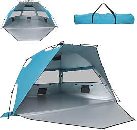 ZealWe Strandmuschel Pop Up Strandzelt mit