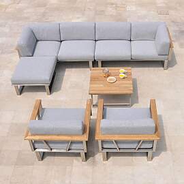 Zebra Belvedere Ecklounge inkl. Loungetisch