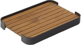 Zebra Carry Tablett 48x32,5 cm Aluminium