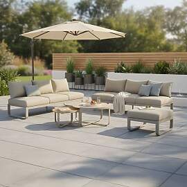 Zebra Fly Loungeset inkl. Loungetische