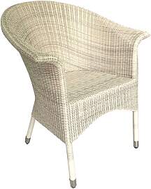 Zebra Hastings Gartensessel Geflecht