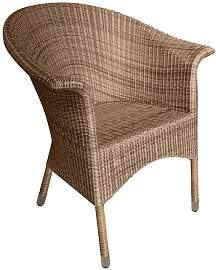 Zebra Hastings Gartensessel Geflecht