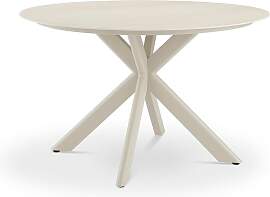 Zebra Mantis Gartentisch Ø120cm Aluminium/Keramik