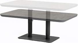 Zebra Move Lifttisch 140x80cm Aluminium/Keramik