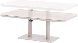 Zebra Move Lifttisch 140x80cm Aluminium/Keramik