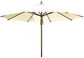 Zebra Rumba Novo Sonnenschirm Ø350cm Holz/Olefin