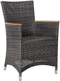 Zebra Status Gartensessel Geflecht