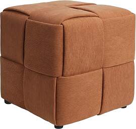 Zedelmaier Sitzhocker Würfel Cord, Ottoman,