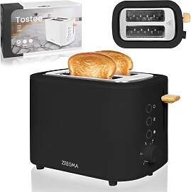 ZEEGMA TOSTEE 2-Scheiben-Toaster, Leistung 820 W,