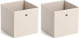 Zeller 14131 Aufbewahrungsbox, Vlies, L 28 x B 28