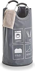 Zeller 14274 Wäschesammler m. Griffen, Polyester, 