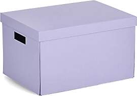 Zeller 14462 Aufbewahrungsbox, recycelter Karton