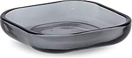 Zeller 18936 Seifenschale Modern Black, Glas,