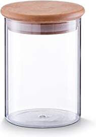 Zeller 19975 Vorratsglas m. Bambusdeckel, 750 ml