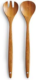 Zeller 23576 Salatbesteck, 2-tlg., Bamboo, ca. L