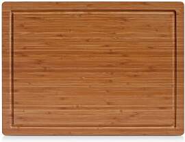 Zeller 25220 Schneidebrett, Bamboo, L 45 x B 33 x